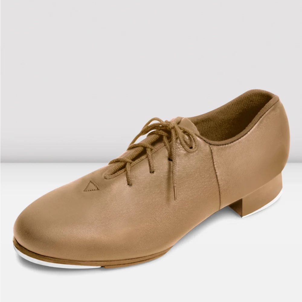 Children’s tap-flex leather tap shoes.
